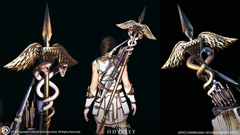 ac odyssey hermes body|staff of Hermes trismegistus odyssey.